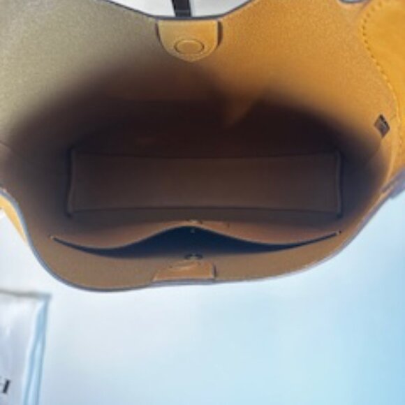 Women’s NEW COACH BROOKLYN LEATHER SHOULDER BAG - Picture 8 of 13